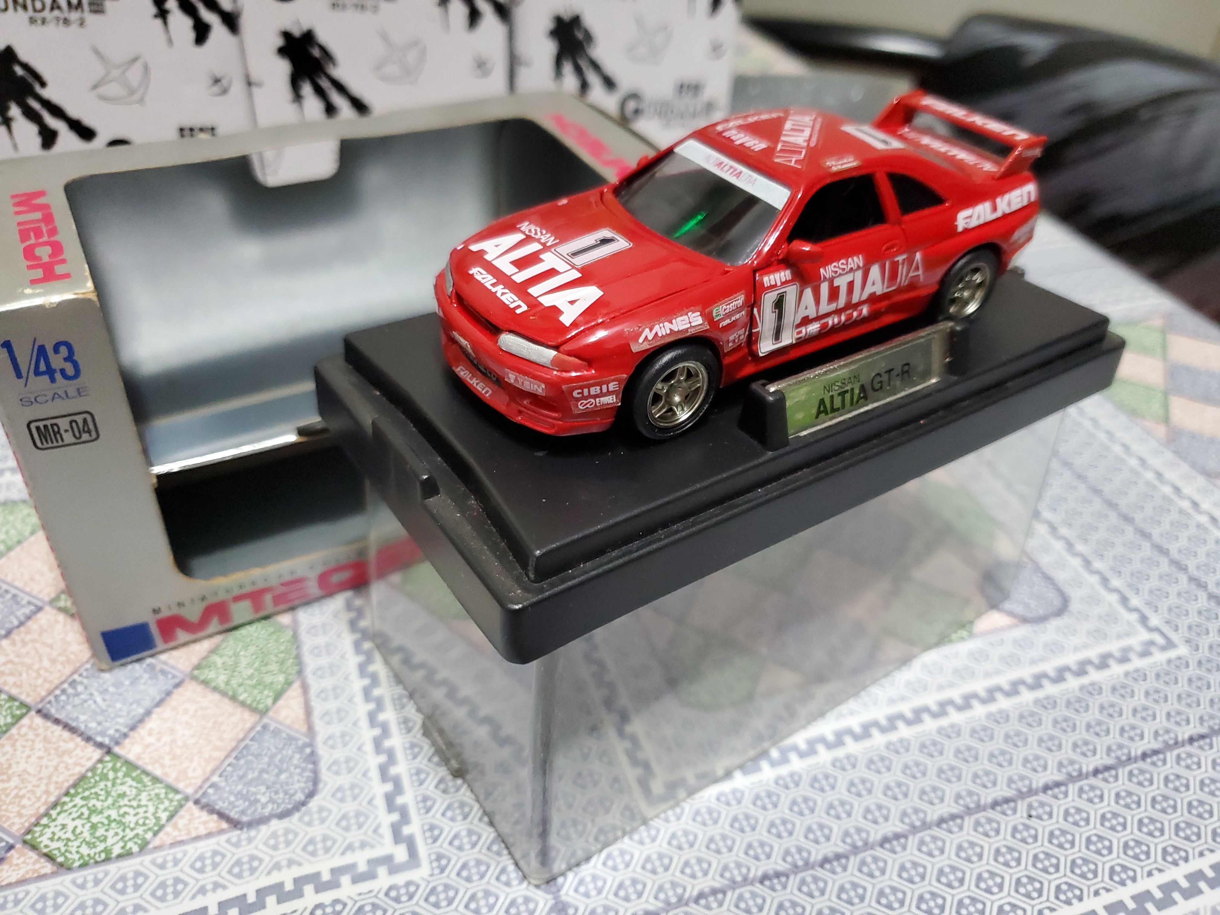 Mtech 1 43 Nissan Altia Gtr Skyline Gtr33 玩具 遊戲類 玩具on Carousell