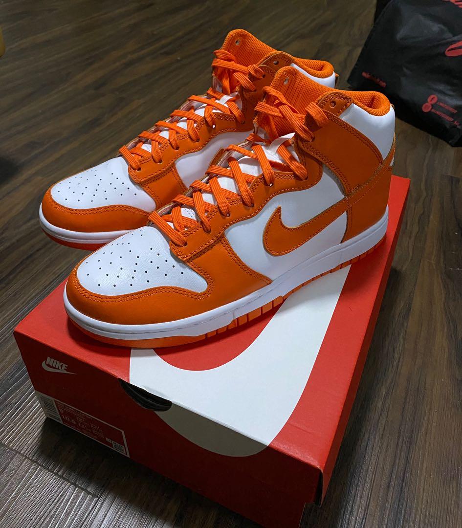 Nike dunk high retro qs syracuse on sale