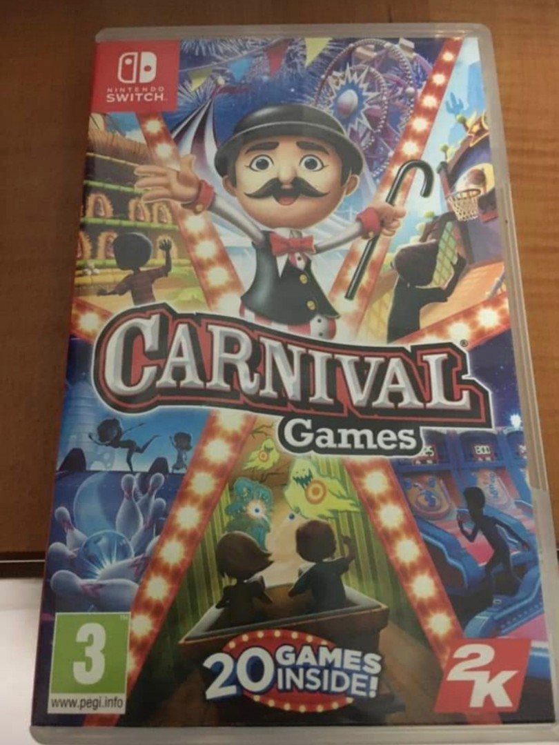 Nintendo Switch Carnival Games Toys Games Video Gaming Video Games On Carousell