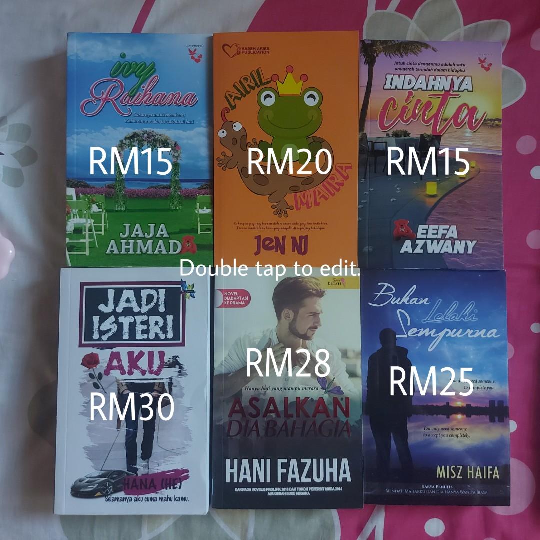 Novel Melayu Preloved Murah Books Stationery Books On Carousell