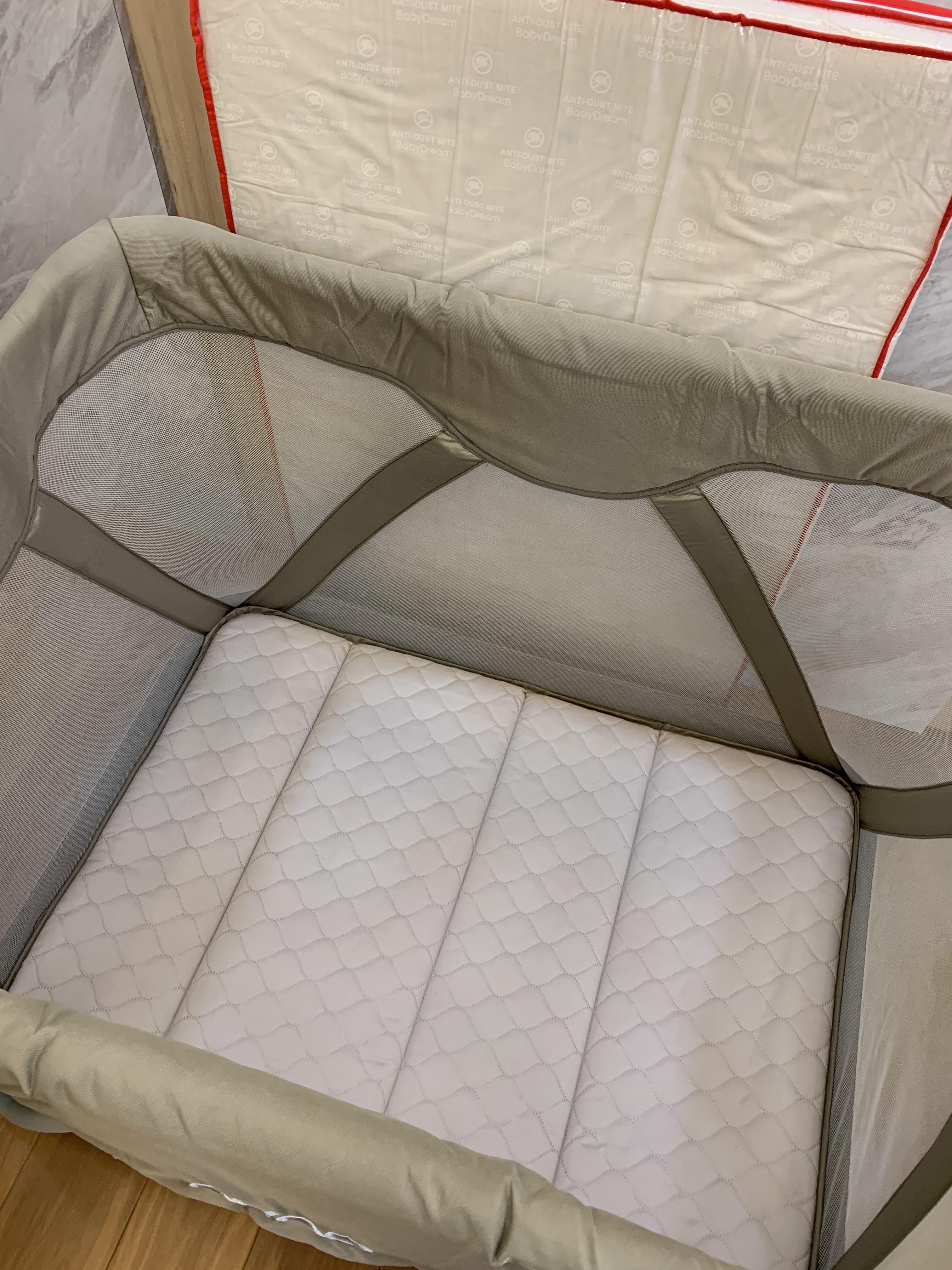 Nuna Sena Travel Cot with mattress, Babies & Kids, Baby Nursery & Kids