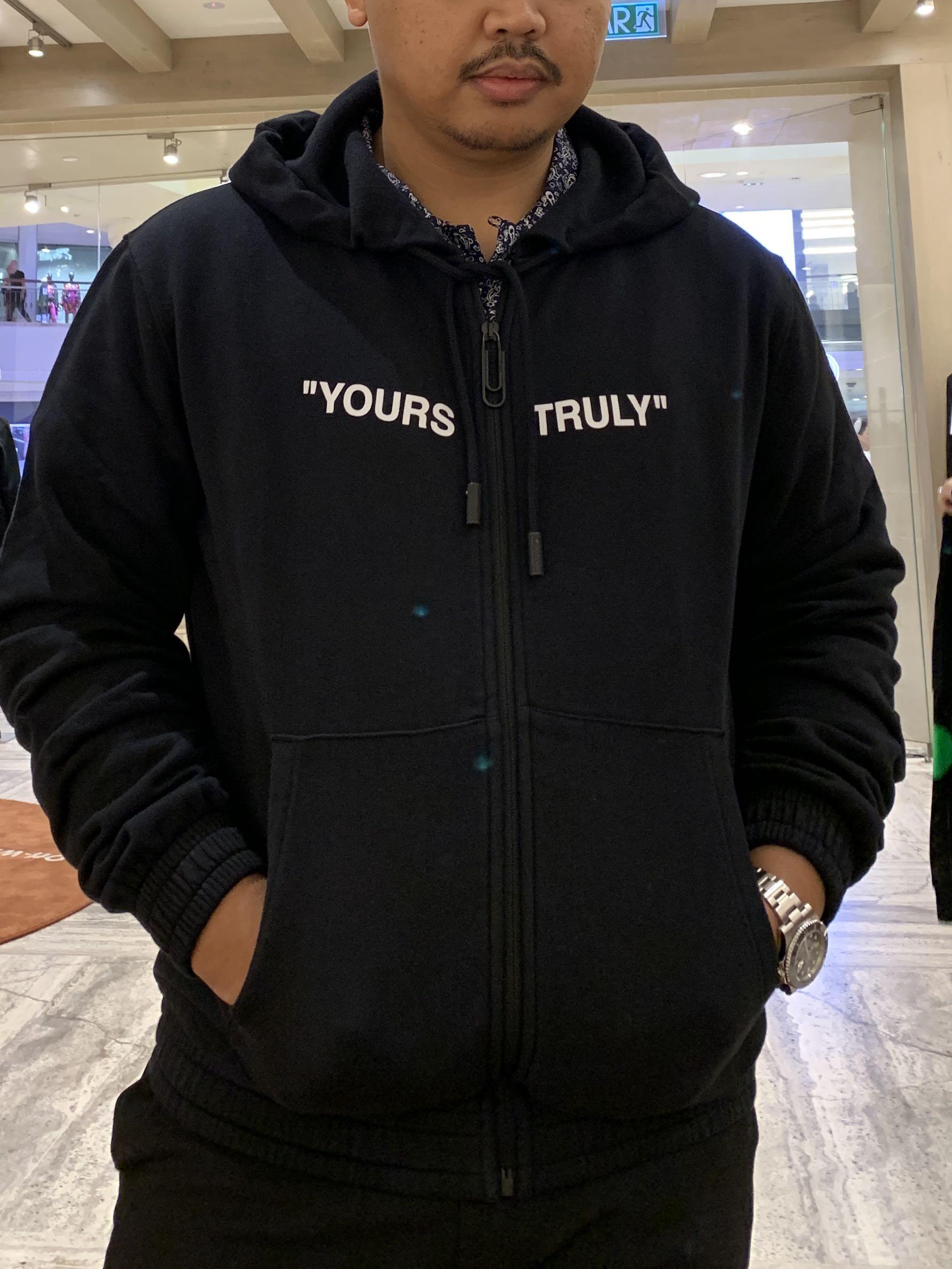Off white yours truly hoodie online
