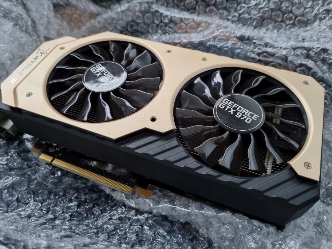 Palit GeForce Nvidia GTX 970 Jetstream Computers Tech Parts Accessories Computer Parts on Carousell