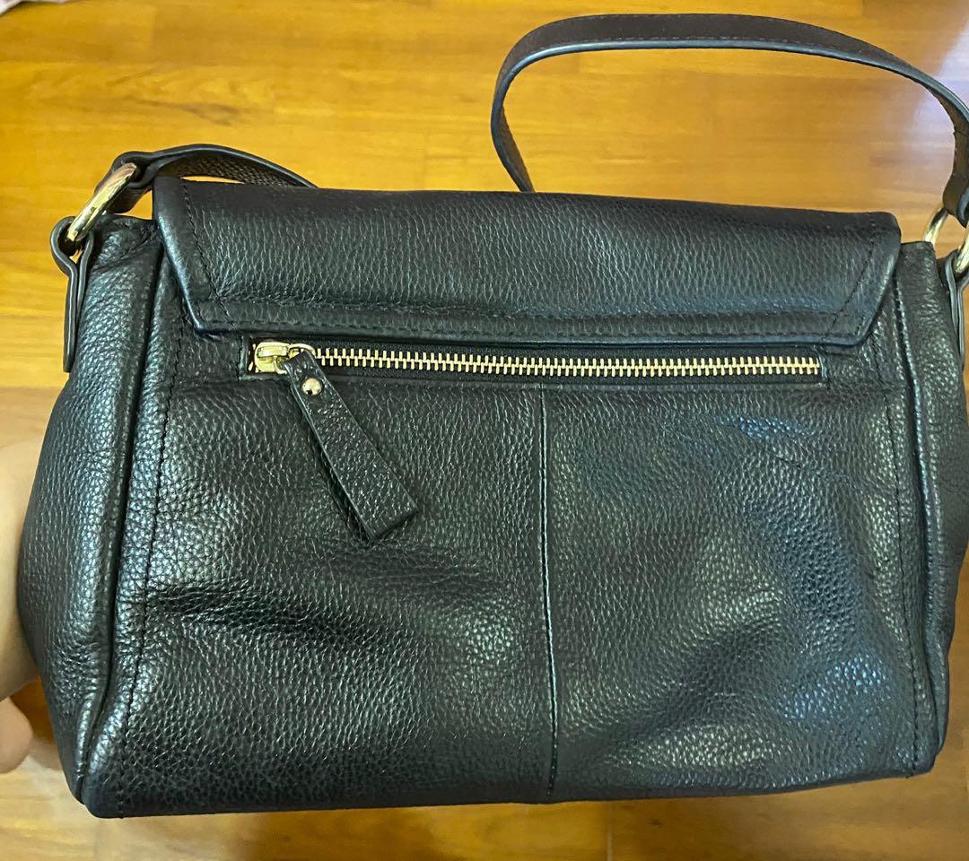 Pierre Cardin Leather Sling Bag, Women's Fashion, Bags & Wallets, Cross ...