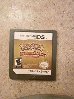 Pokemon heartgold and downloaded Alpha Sapphire with Nintendo DS 2 and charger included.