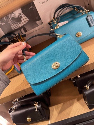 PREORDER COACH TILLY SATCHEL 23 IN COLORBLOCK C2821 Luxury