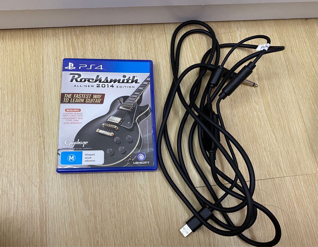 Rocksmith 2014 Edition Remastered Playstation 4 with Cable