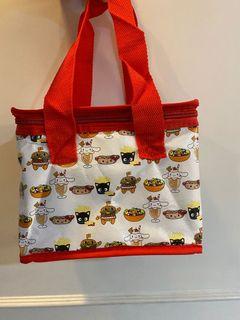 Sanrio x Lootcrate lunch bag hello kitty gudetama chococat cinnamoroll