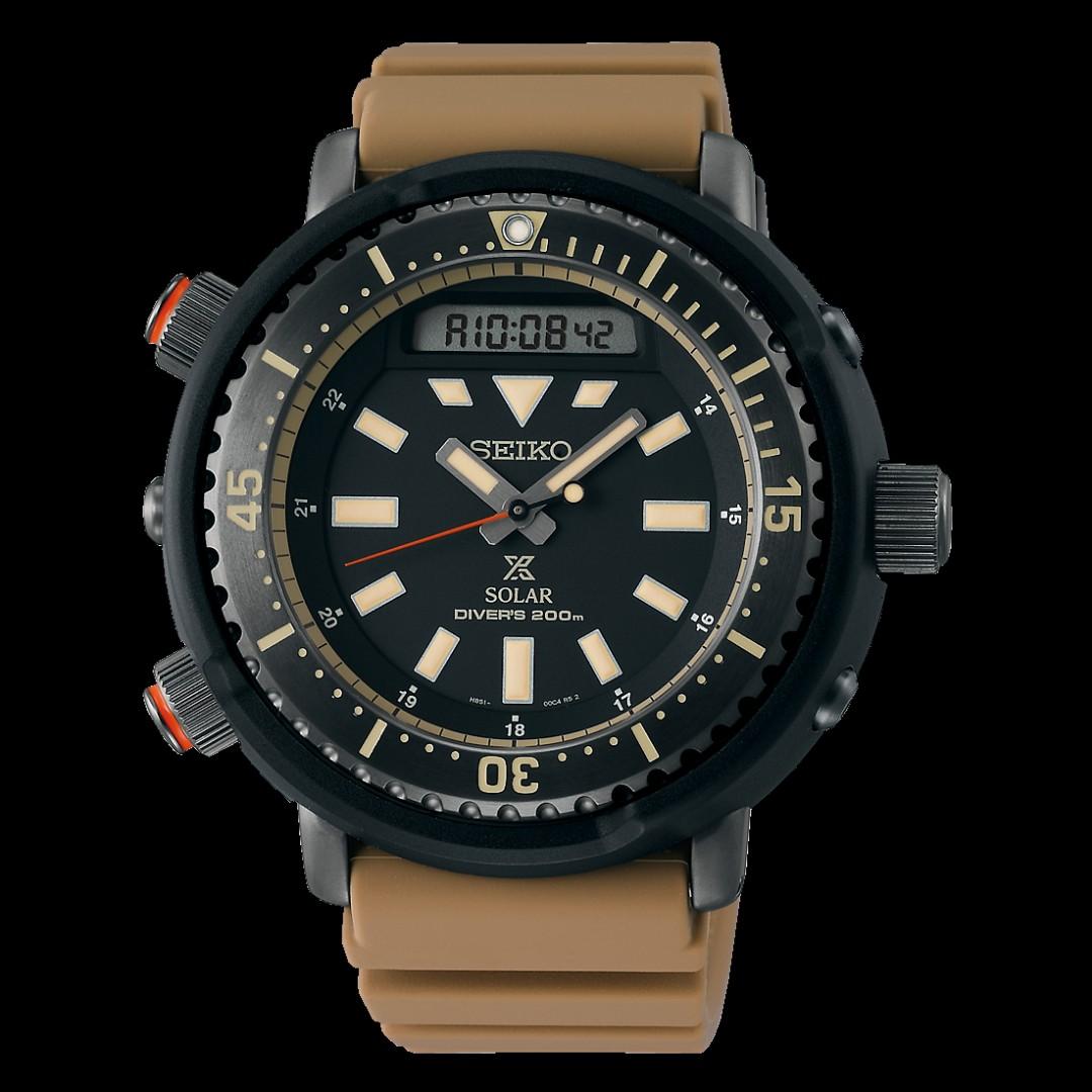 SEIKO PROSPEX Solar Arnie Urban Safari SNJ029P1 Watch, Men's Fashion,  Watches & Accessories, Watches on Carousell