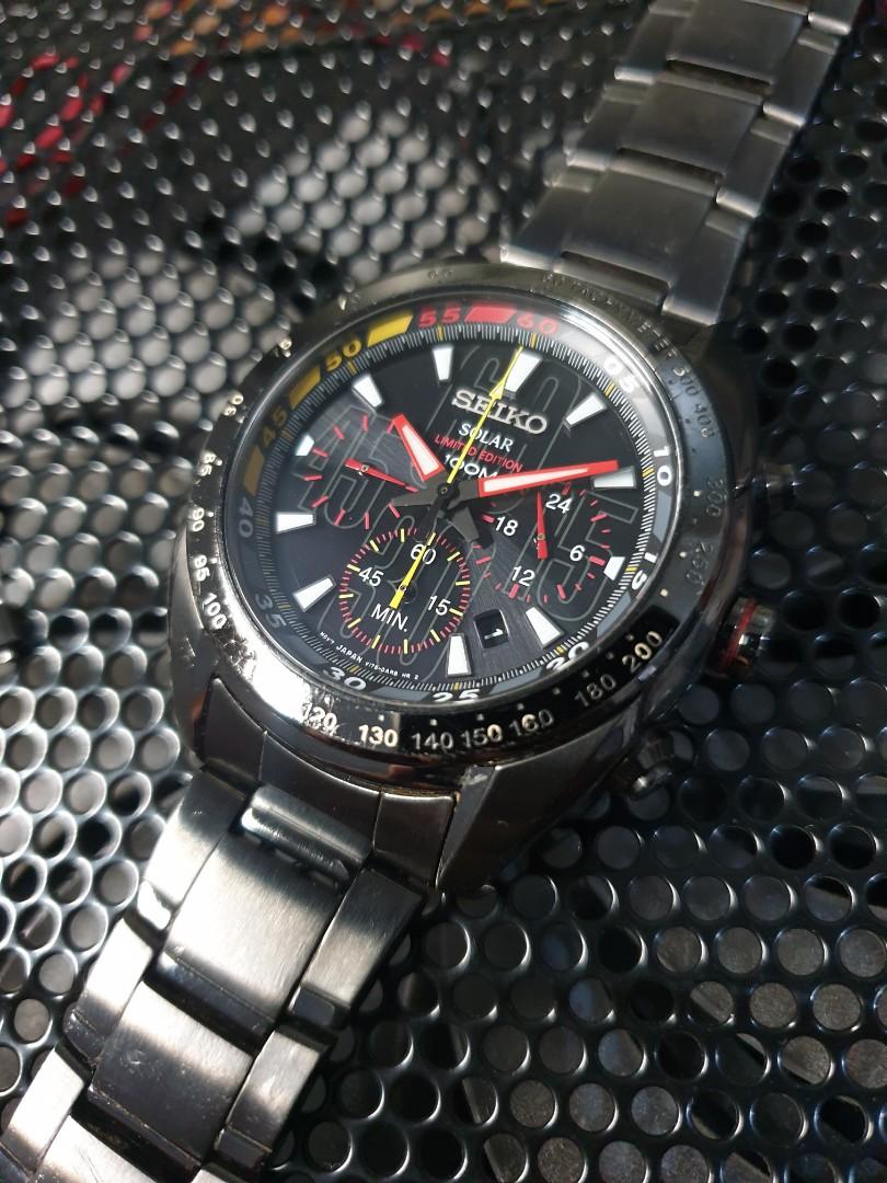 Seiko V175 0AL0 Limited edition and numbered Men s Fashion