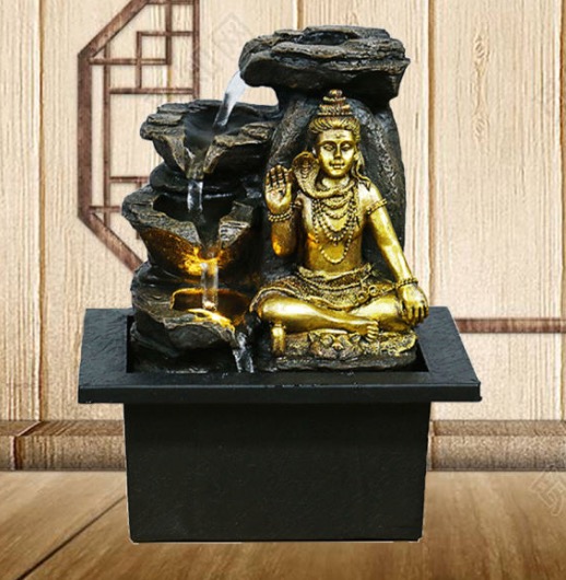 Shiva Water Fountain, Furniture & Home Living, Home Decor, Vases