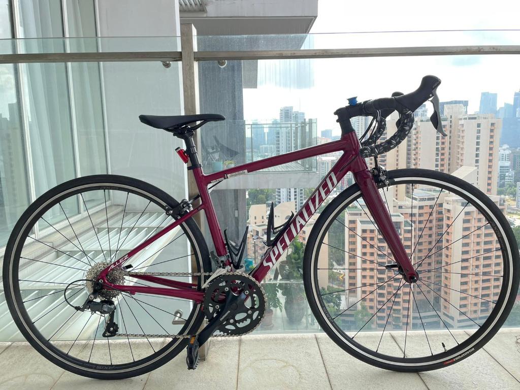 Specialized Allez E5 Size 49 Bought Oct 2020, Sports Equipment,  Bicycles  Parts, Bicycles on Carousell