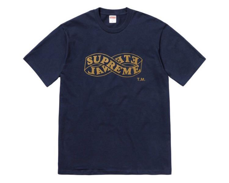 Supreme eternal tee navy clearance
