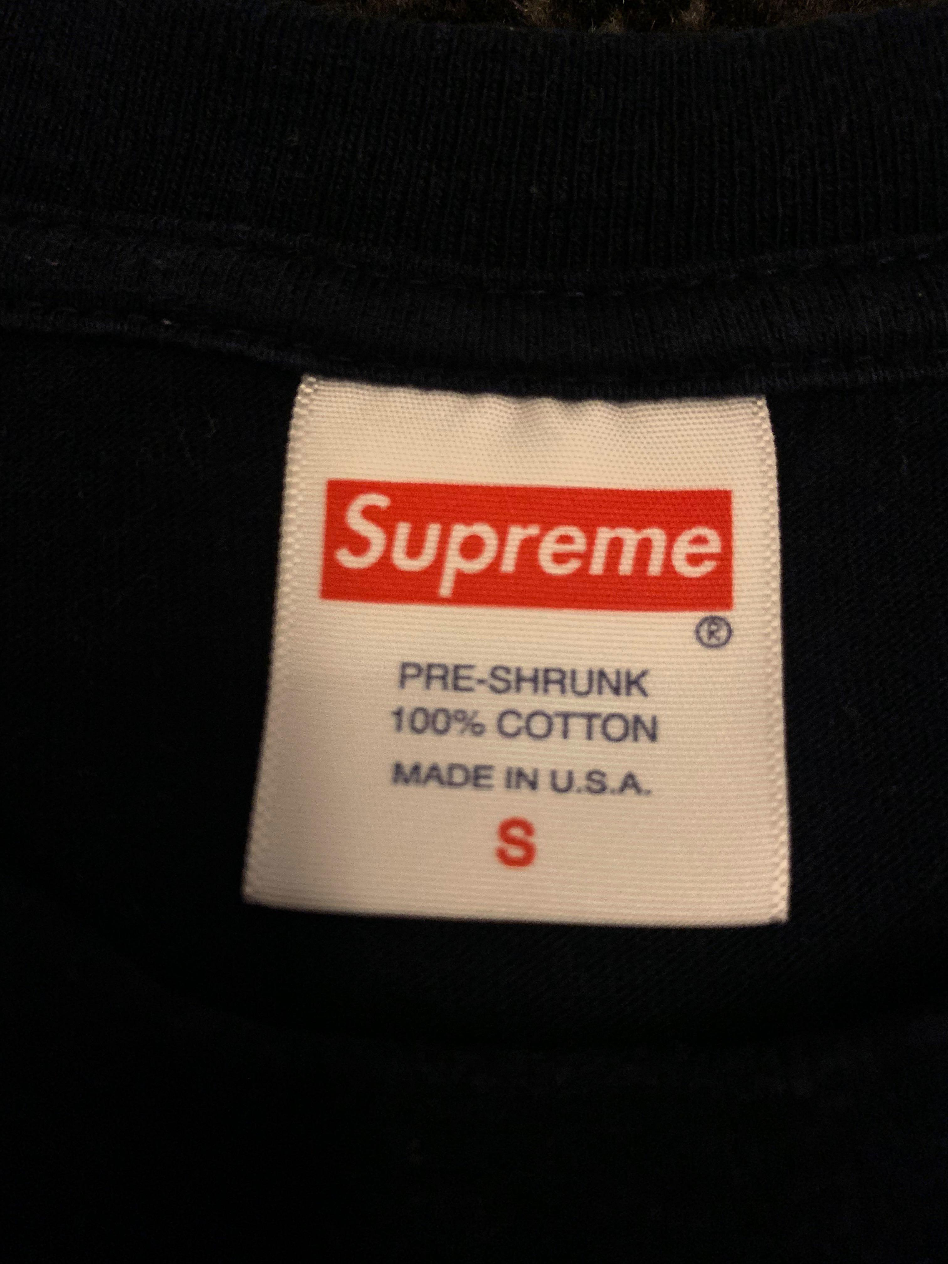 Supreme eternal discount tee navy