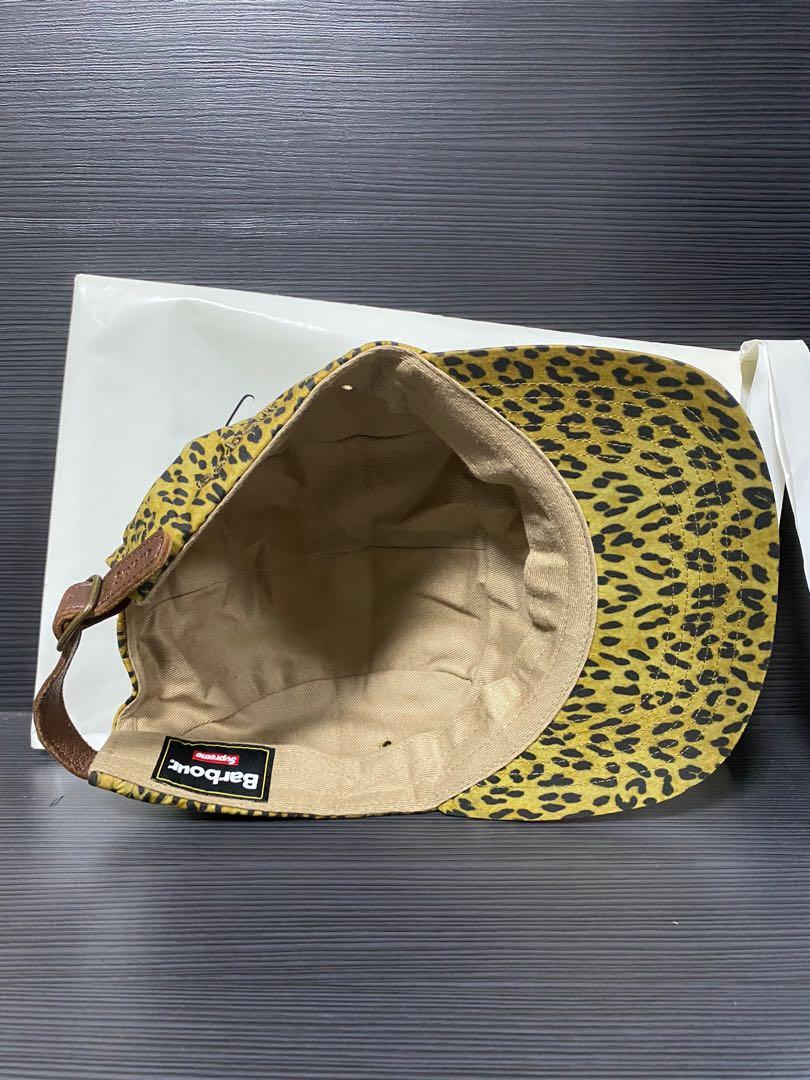 SUPREME Barbour レオパード キャンプキャップ 美品