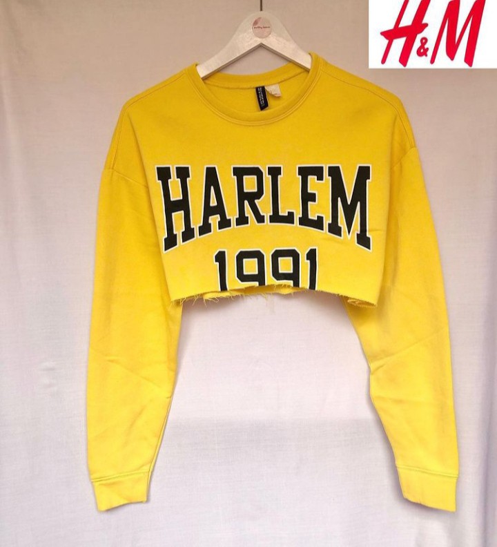 Harlem 1991 outlet crop sweatshirt