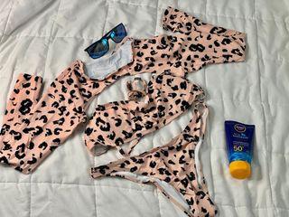 Swimsuit Set Animal Print