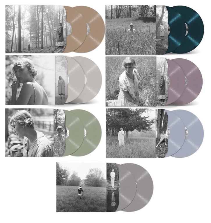 Taylor Swift Folklore Vinyl In The Trees [ Limited - Deluxe Edition ] ,  Hobbies & Toys, Music & Media, Vinyls on Carousell