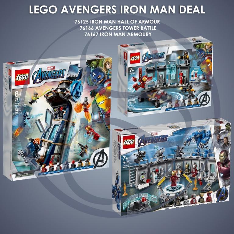 Man Hall Lego Iron Man 76167 Lego 76167 Lego Iron Man Sets 2020