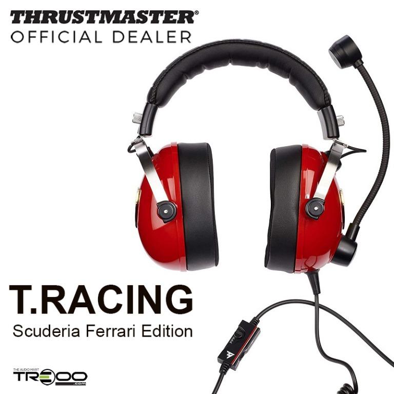 Thrustmaster t.racing Scuderia Ferrari Edition Over-the-Ear Gaming ...