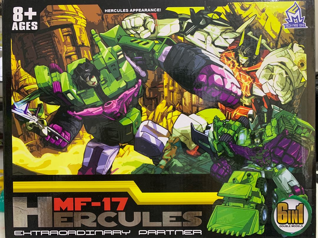 Amazon Mech Fans Toys Mft Mf 17 Hercules 6in1 6体セット ミニサイズ 並行輸入品 フィギュア ドール 通販