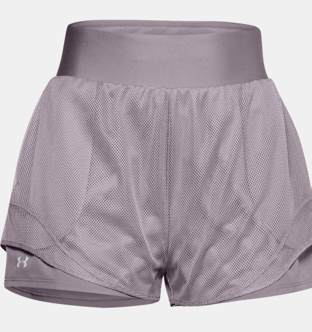 Under armour mesh shorts women's hot sale