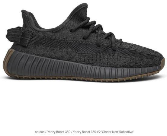 Cinder black yeezy clearance
