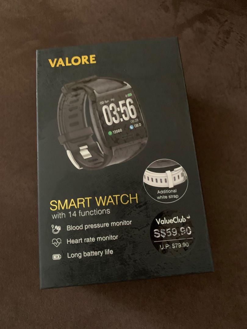 Valore Smart Watch Mobile Phones Gadgets Wearables Smart Watches on Carousell
