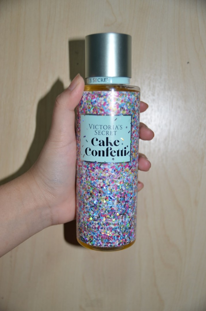 Victoria secret confetti cake top