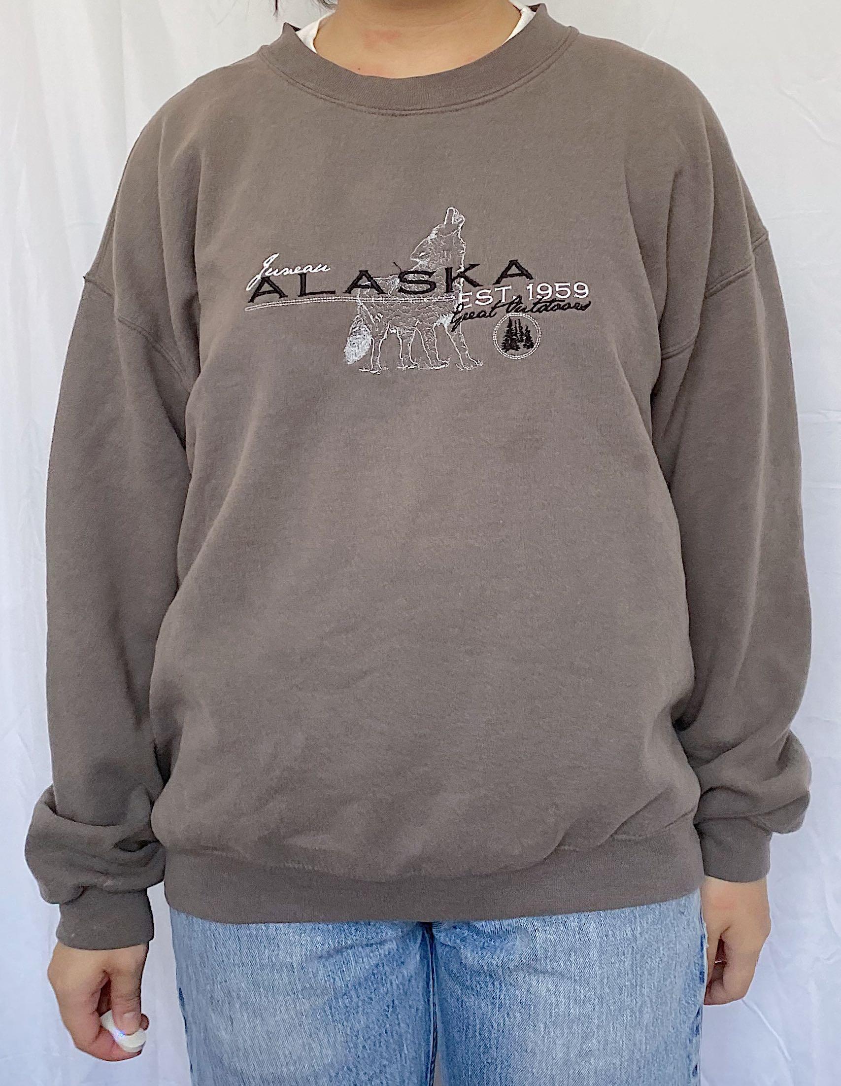 ALASKA SWEATSHIRT, Men's Fashion, Tops & Sets, Hoodies on Carousell