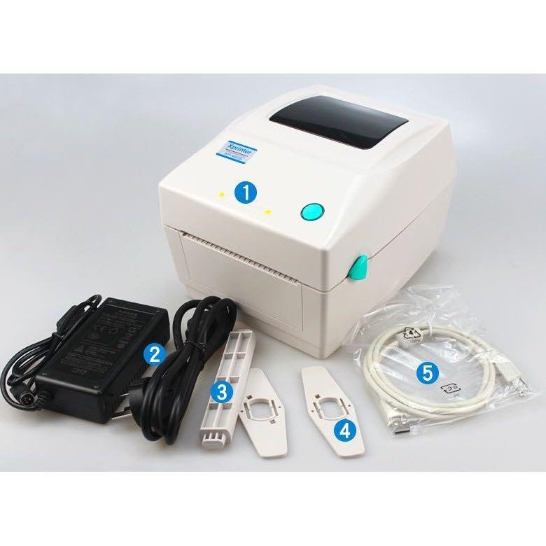Xprinter 460B Bluetooth(Cp) and USB Thermal Printer for Lazada & Shopee ...