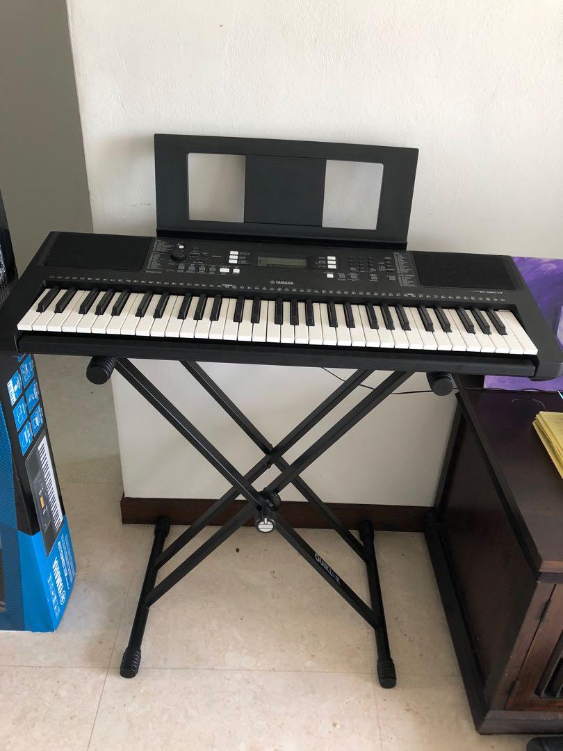 YAMAHA Keyboard PSR-E363 New, Hobbies & Toys, Music & Media, Musical ...