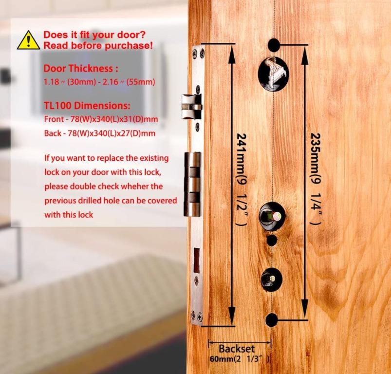 ZKTeco TL100 Fingerprint Biometric and Touchscreen Keypad Keyless RFID ...