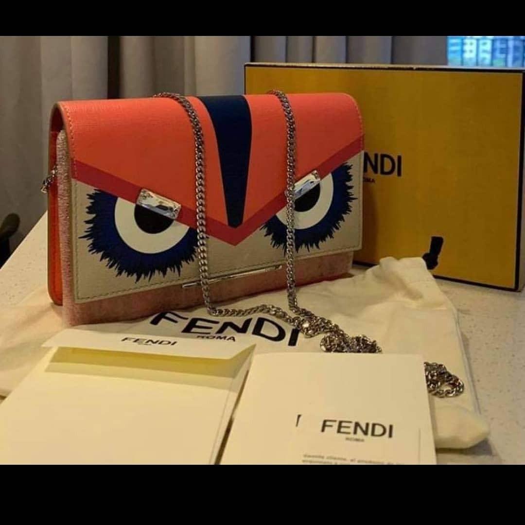 100 Authentic Monster Fendi WOC Luxury Bags Wallets on Carousell