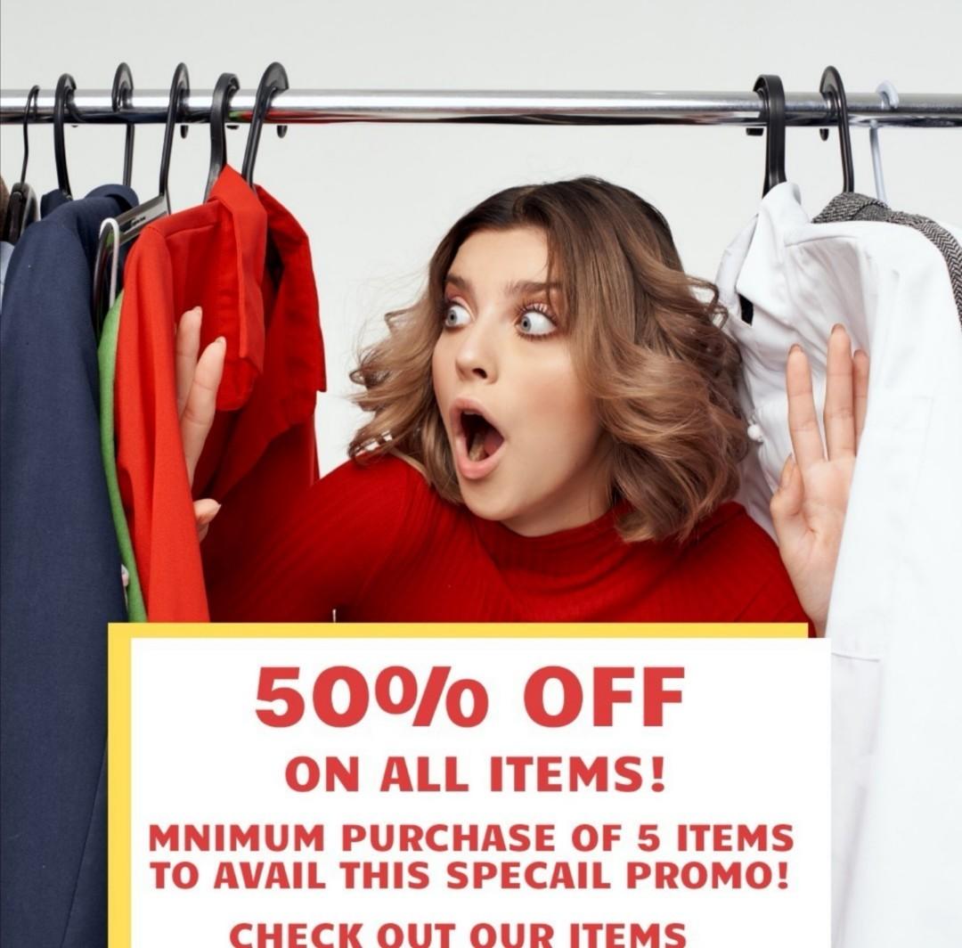 CLEARANCE SALE ₱50 on all items!, Women's Fashion, Tops, Blouses on  Carousell