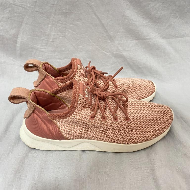 Adidas originals zx flux - shop womens dusty pink/