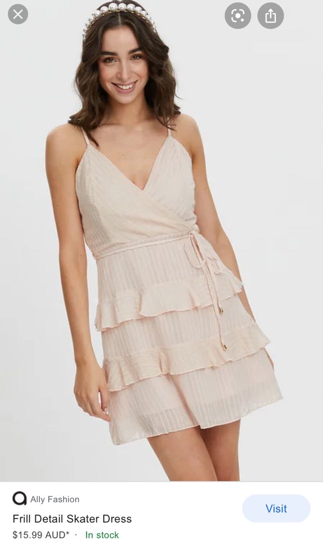 Ally Fashion Dress in Pink, Women's 