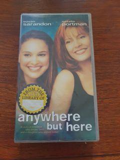 Anywhere But Here VHS