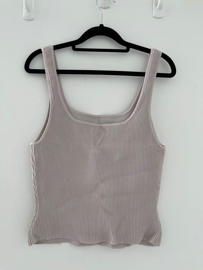 babaton ribbed tank