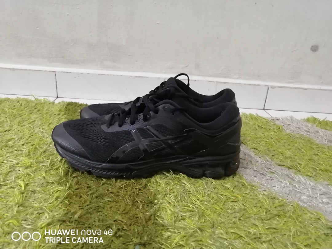 Asics gel triple on sale black