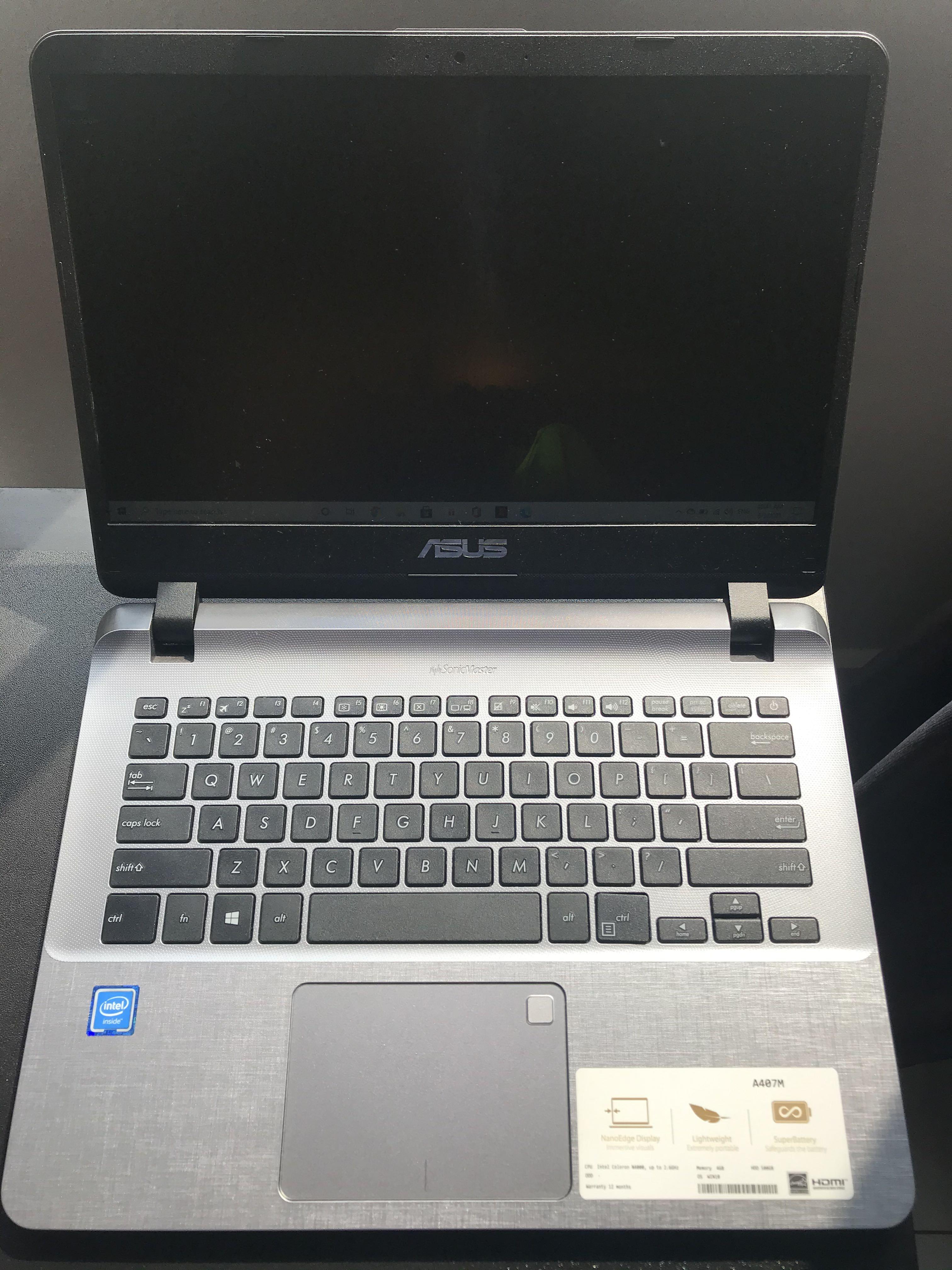 Asus a407m hotsell
