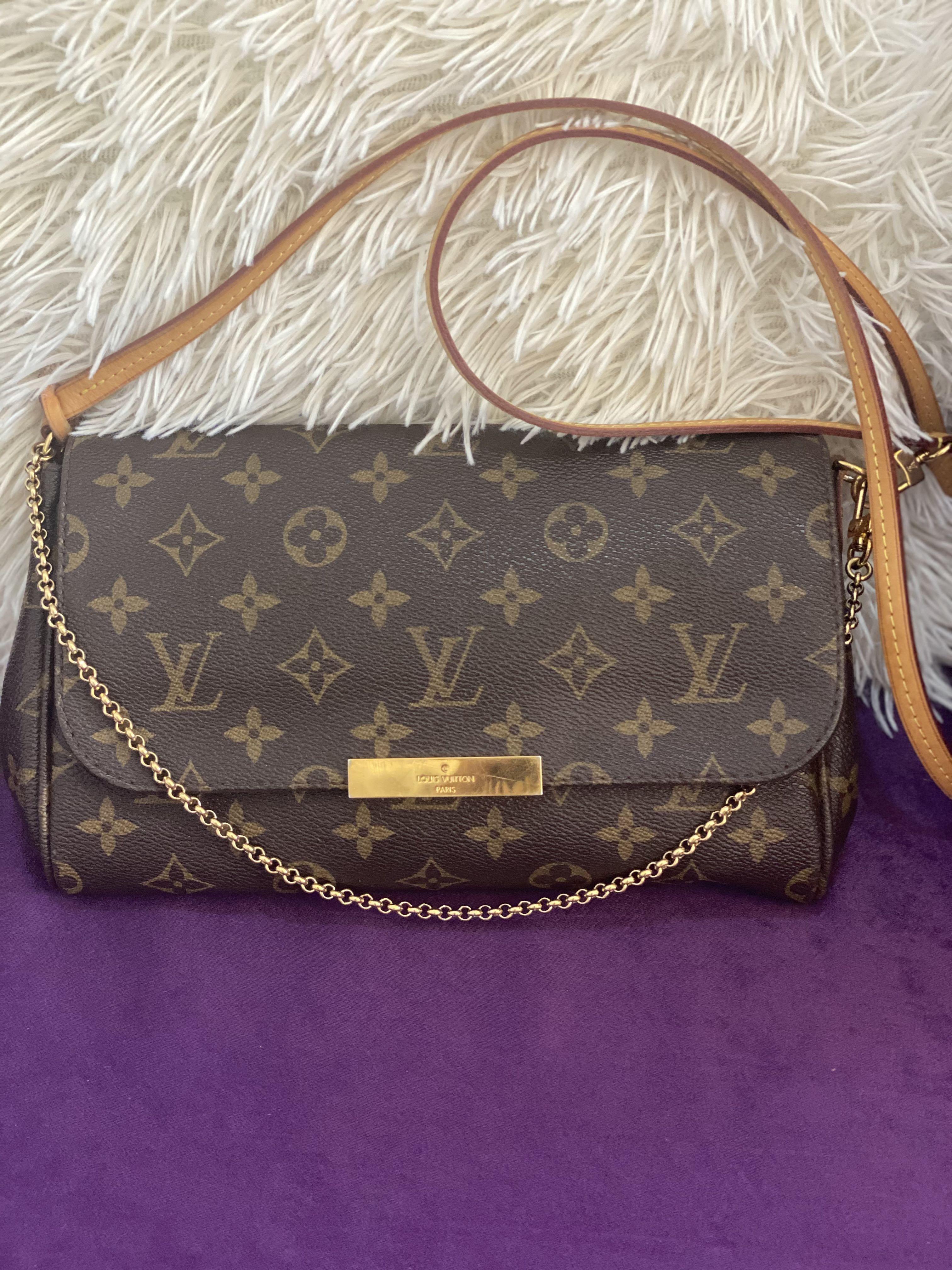 Authentic LV favorite MM, Luxury, Bags & Wallets on Carousell