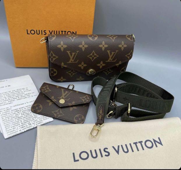 LV M80091 FELICIE STRAP & GO MONOGRAM, Luxury, Bags & Wallets on Carousell
