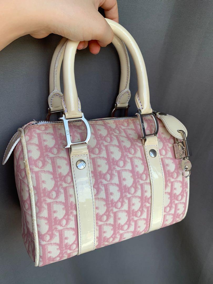 Vintage dior bag pink outlet