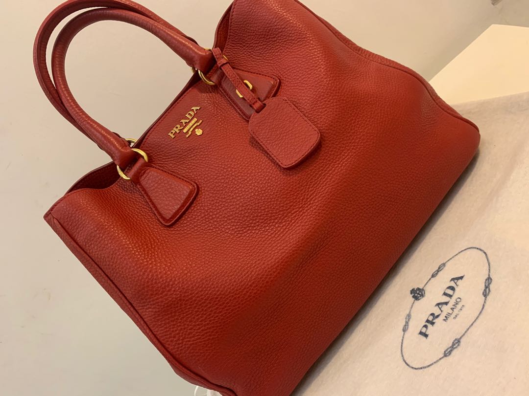 Prada handbags red leather new arrivals
