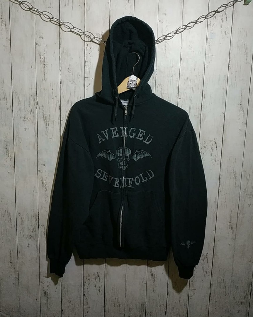 Avenged sevenfold zip hoodie online