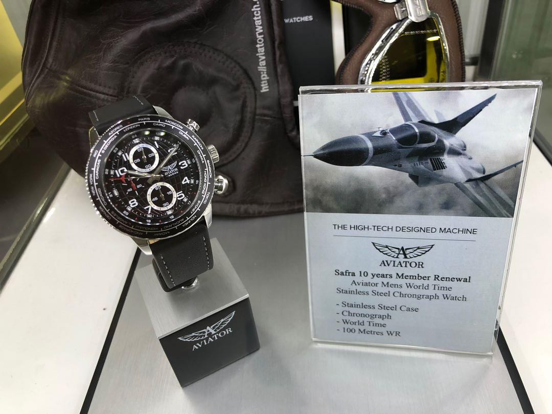 Aviator hotsell watch safra