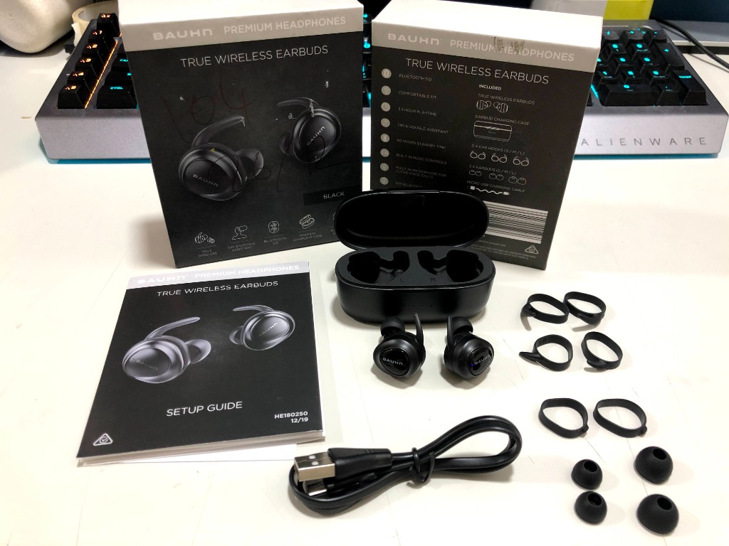 bauhn wireless sports earbuds