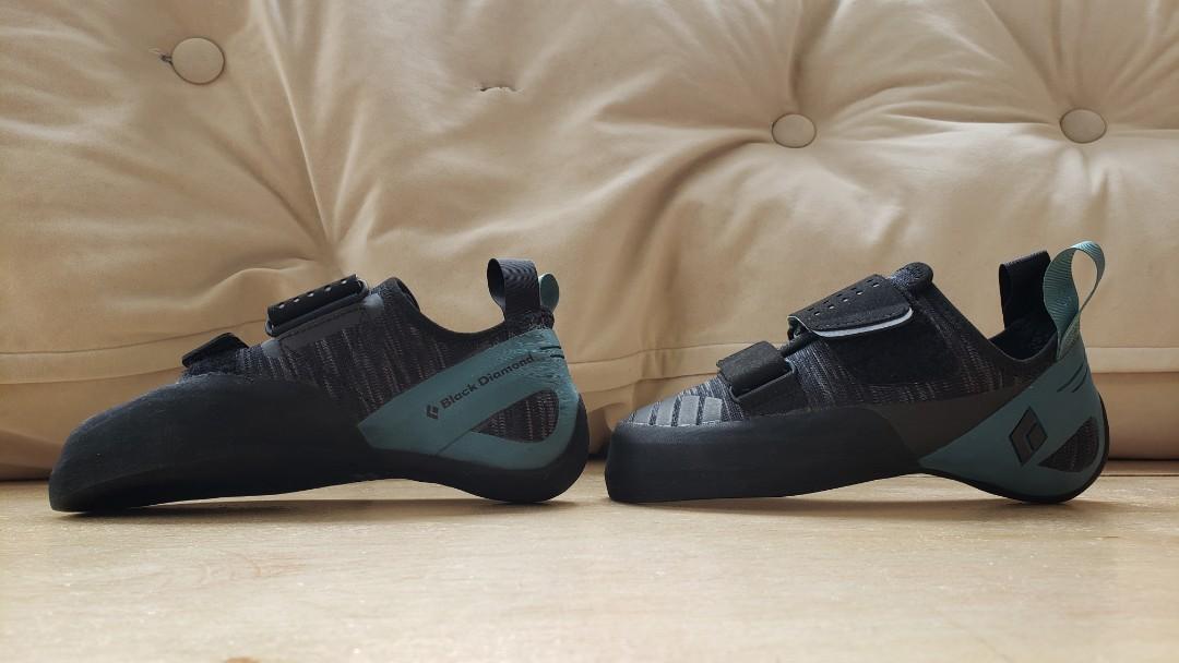Black Diamond Zone LV seagrass 攀石鞋Climbing shoes, 男裝, 運動服裝- Carousell