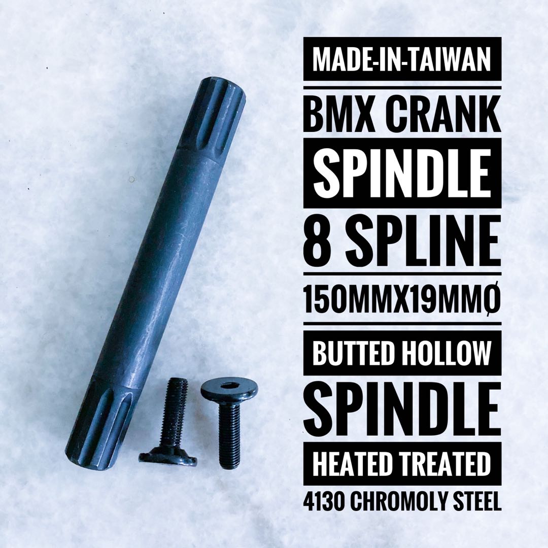 Bmx cheap crank spindle